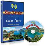 Bike-O-Vision - Virtual Cycling Adventure - Swiss Lakes - Perfect for Indoor Cycling and Treadmill Workouts - Cardio Fitness Scenery Video (Widescreen DVD #36)