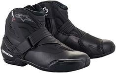 Alpinestars Unisex Riding Boots Ankle, Black, 8 US Men, Black, 8 Women/8 Men