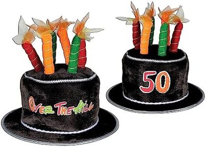 Beistle Plush 50" Over The Hill Cake Hat