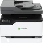 Lexmark CX431adw Color All-in-One Printer with Touchscreen, Multifunction Laser -for Office, Wireless, Mobile Ready & Duplex Printing (Print, Copy, Scan, Analog Fax (4-Series) White Small