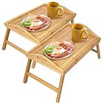 Greenco Bed Tray Table with Foldabl