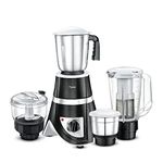 Prestige TTK 750 Watts Gen-Z All Purpose Juicer Mixer Grinder With 4 Jars (1500 Ml, 1500 Ml, 500 Ml)|Kneading,Chopping,Juicer,Grinder Jars|2 Years Warranty|(Black)