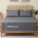 LuxClub 6 PC King Size Sheets & Pil