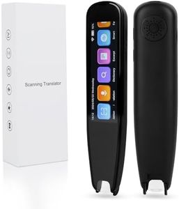 Scan Reader Pen, 112 Languages Smart Digital Reading Pen for Dyslexia, Scan Reader Pen for Elderly Students, Kids, Real Time Pen Translator (Supports Speech & Scan to Text)
