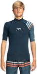 Billabong Contrast - Short Sleeve UPF 50 Rash Vest for Men