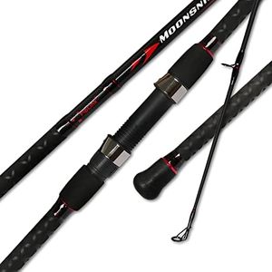 Fiblink Surf Casting Fishing Rod 2-Piece Graphite Travel Baitcasting Fishing Rod (Length: 10')