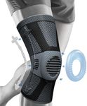 NEENCA Professional Knee Brace for Pain Relief, Medical Knee Compression Sleeve, Knee Support with Horizontal Knit Tech for Meniscus Tear, ACL, Arthritis, Joint Pain, Runner, Workout- FSA/HSA APPROVED