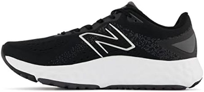 New Balance Men's EVOZ Running Shoe, Black, 9.5 UK