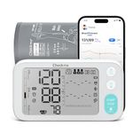 Checkme Blood Pressure Monitor for Home Use include Pregnant Women & Diabetics, Bluetooth Blood Pressure Machine, Dual Display, XL Size Cuff 22-45cm, 2x250 Storage, Voice Broadcast, Work with APP