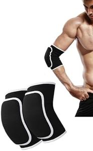 Premium Elbow Pads - Adult Elbow Support for Weightlifting, Golf, Tennis, Dance - Anti-slip Design - 1 Pair