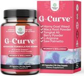 Natures Craft G-Curve Butt and Breast Enhancement Pills - Herbal Enhancer May Support Body Sculpting Curves with Saw Palmetto Extract Horny Goat Weed for Women *Results Vary 60 Count