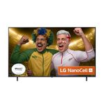 LG 75NANO90A6B, 75 Inch Nano AI 4K Smart TV, webOS 25 Platform, AI Concierge, Alpha 7 AI Processor 4K Gen8, Game Optimiser, ALLM, 60 Hz, 2025