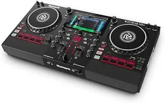 Numark Mixstream Pro+ Standalone DJ Controller, Amazon Music Unlimited Streaming, Mixer, Touchscreen, WiFi, Speakers, Works with Serato and Virtual DJ