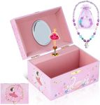 Taduoduo Girls' Musical Jewelry Box