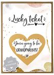 Jolicoon Pregnancy announcement scratch card - You are going to be grandparents with envelope - Baby announcement grandparents