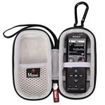 Mchoi Hard Portable Travel Case for Sony ICD-UX570 Digital Voice Recorder, ICDUX570BLK,CASE ONLY