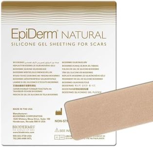 Epi-Derm C-Strip -1.4 x 6 in - (Natural) Silicone Scar Sheets from Biodermis