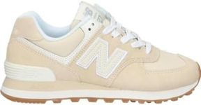 New Balance Women's 574 Sneaker, 5 UK Beige