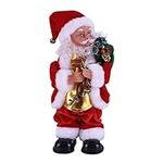 PENINSULA LOVE Twerking Santa Claus Musical Shaking Hip Santa Figurine Electric Santa Claus Decoration Christmas Tabletop Ornament Singing Santa