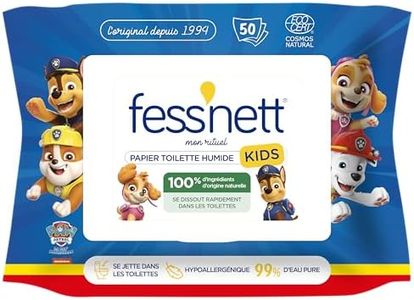 Fess'nett Papier Toilette Humide Kids 50 Pièces 1 Unité
