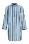 Mens Champion Westminster Stripe Nightshirt Sleepwear Sleepwear Light-Blue M