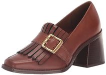 Vince Camuto Women's Sedna Dress Loafer Pump, Warm Caramel, 8