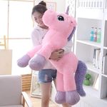 Stuff Tree Premium Super Soft Unicorn 100 cm Soft Toy for Girls Girlfriend & Kids 3.5 feet, 100 cm | Giant Stuffed Toy | Pink & Blue 3.5 feet(100 cm)