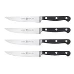 HENCKELS CLASSIC Steak Knife Set, 4-piece, Black/Stainless Steel