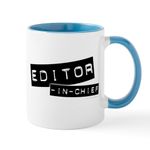 CafePress Editor in Chief Mug 11 oz (325 ml) Ceramic Coffee Mug