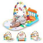 Uonibaby by StarAndDaisy Play Gym for Babies 0 to 12 Months Multi-Function Baby Play Gym Piano & Activity Fitness Rack Play Gym for Baby