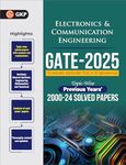 GKP GATE 2025 : Electronics & Communication Engineering - 25 Years' Topic-wise Previous Solved Papers (2000-2024)