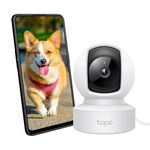 Tapo TP-Link C212 2 K Pan/Tilt Indoor Home Security Smart WiFi Camera for Baby Monitor| Motion Detection & Tracking | 2 Way Audio |Upto 512 GB SD Card Storage|Works with Alexa & Google Home