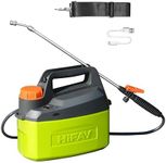 HIFAY ES4 Electric Sprayer 1 Gallon Built-in 4000mAh Rechargeable Battery, Copper-Nickel Spray Nozzle Makes The Spray More Delicate, The Telescopic Spray Rod Can Reach Further