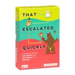 Exploding Kittens Presents That Escalated Quickly - Funny Card Games for Adults and Kids - Hilarious Family Game for Game Night with 160 Cards - Ages 10 and Up