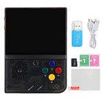 Miyoo Mini Plus Handheld Game Console, Built-in 5000+ Classic Video Games 64G TF-Black