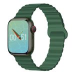 VEMIGON Silicone Magnetic Bands Compatible with Apple Watch Straps 46mm 45mm 44mm 42mm 49mm 41mm 40mm 38mm, Strong Magnetic Closure for iWatch Series 10 9 8 7 6 5 4 3 2 1 SE Ultra (Watch Not Included)