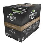 Club Coffee Craft Roasters French Vanilla - Flavoured Light Roast Single Serve Coffee K-Cup Pods, Compostable Coffee Pods, Keurig Brewer Compatible, Rainforest Alliance Certified, 20 Count