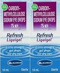 Refresh! LiquiGel Eye Drops 10ml x 2 -for Tired and Dry Eyes