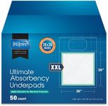 Extra Large Super Absorbent Bed Pads for Incontinence Disposable 36 x 36 Inches | Ultra Thick and Absorbent with Polymer Incontinence Bed Pads and Bed Liner Chucks Pads Disposable Puppy Pads Large