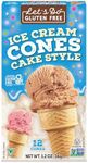 Let's Do Organic Ice Cream Cones - 