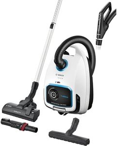 Bosch, aspirateur traîneau, BGB6SIL1, 66 DB(A), Filtre hygiénique HEPA, Moteur Puissant, Blanc
