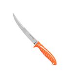 Dexter Outdoors DX8F DEXTREME Dual Edge Flexible Fillet Knife, 8", Orange