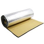 Lifemaison Insulation Deadener Mat 50cmx200cm Roll 10mm Car Sound Heat Insulation Cotton Sound-proofing Deadening Insulation Foam Mat Acoustic Panel