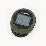 WEIMIAO Mini GPS Receiver Navigation Outdoor Handheld Location Finder USB Rechargeable with Compass for Sport Travel Hike