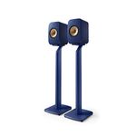 KEF S1 Floor Speaker Stands for LSX and LSX II Active Bookshelf Speakers (Pair), Blue