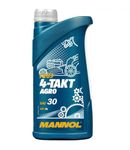 MANNOL 7203 4-TAKT Agro SAE 30 API SG Imported from Germany 1 Liter