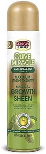 African Pride Olive Miracle Growth Sheen Spray, 8 Ounce