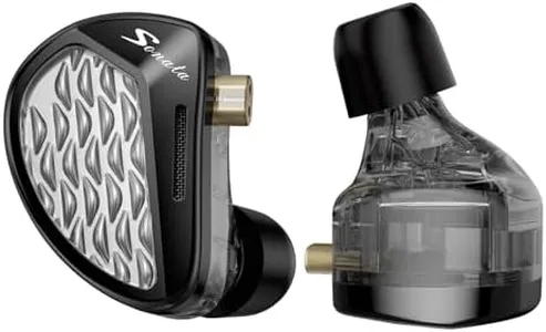 KZ Sonata 14BA IEMs, in-Ear Monitor Headphone High-Performance Flagship HiFi Earphones with 4 Tuning Switches, Clarity in All Frequency Stereo Sound Comfortable Headphones for Musicians (Normal)