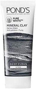 POND'S Pure White Mineral Clay Anti Pollution Purity Face wash Foam 40g