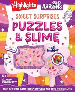 Sweet Surprises Puzzles & Slime: Hidden Pictures Puzzle Book and Non-Toxic Slime Kit with Scented Slime and Slime Mix-Ins for Kids 5 and Up ... Inside! Slime and Hidden Pictures Puzzles)